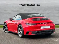 Used Porsche 992 444 HP (326 kW) 2019 Guards red Cabriolet