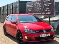 Used VW Golf VII GTD 2015 Red Hatchback