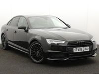 Used Audi A4 Black Edition 150 HP (110 kW) 2018 Black Sedan