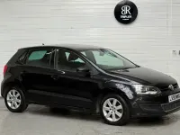 Used VW Polo SE 85 HP (62 kW) 2010 Black Hatchback