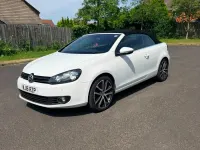 Used VW Golf Cabriolet GT 2016 White Cabriolet