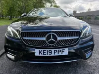 Used Mercedes E220 AMG line 194 HP (142 kW) 2019 Black Coupe