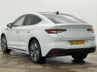 Used Skoda Enyaq iV 210 kW (286 HP) 2025 Moon white metallic SUV