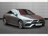 Used Mercedes CLA180 AMG line 134 HP (98 kW) 2020 Grey Coupe