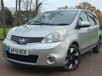 Używany Nissan Note N-TEC 2013 Srebrny Hatchback