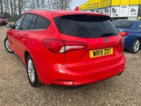 Used Ford Focus Titanium 125 HP (91 kW) 2019 Red Estate