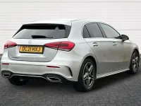 Used Mercedes A190 AMG line 190 HP (139 kW) 2021 Silver Hatchback