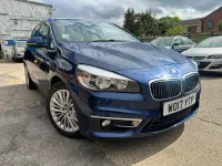 Used BMW 218 Luxury Line 2017 Blue Hatchback