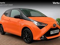 Used Toyota Aygo X-cite 72 HP (52 kW) 2019 Orange Hatchback