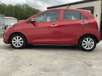 Used Kia Picanto 85 HP (62 kW) 2011 Red Hatchback