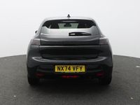 Used Peugeot 208 Allure 100 HP (73 kW) 2024 Black Hatchback