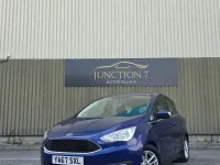 Used Ford C-MAX Zetec 125 HP (91 kW) 2018 Blue MPV