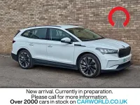 Used Skoda Enyaq iV 119 kW (163 HP) 2022 White SUV