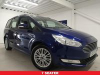 Usado Ford Galaxy Zetec 150 HP (110 kW) 2017 Azul Monovolume