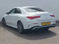 Used Mercedes CLA180 AMG Line Premium Plus 136 HP (100 kW) 2020 White Coupe