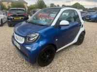 Used Smart ForTwo Coupé Proxy 71 HP (52 kW) 2016 Blue Coupe