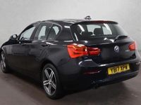 Used BMW 116 Sport Line 116 HP (85 kW) 2017 Black Hatchback
