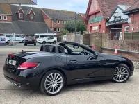 Used Mercedes SLC180 AMG line 156 HP (114 kW) 2019 Black Cabriolet
