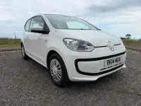 Begagnad VW up! move up! 2014 Vit Halvkombi