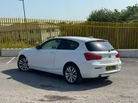 Used BMW 118 Sport Line 2017 White Hatchback