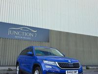 Used Skoda Kodiaq SE Technology 150 HP (110 kW) 2019 Blue SUV
