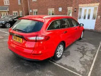 Used Ford Mondeo Zetec 120 HP (88 kW) 2018 Red Estate