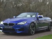 Used BMW M6 Cabriolet Luxury Line 560 HP (411 kW) 2017 Blue Cabriolet