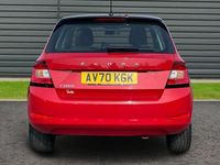Used Skoda Fabia Colour Edition 95 HP (69 kW) 2020 Red Hatchback