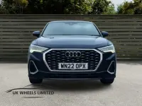 Used Audi Q3 Sportback S-Line 150 HP (110 kW) 2022 Blue SUV