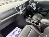 Used Kia Sportage GT-Line 134 HP (98 kW) 2018 Blue SUV