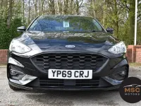 Used Ford Focus ST-Line 125 HP (91 kW) 2019 Black Hatchback