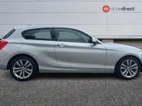 Used BMW 120 Sport Line 184 HP (135 kW) 2019 Silver Hatchback