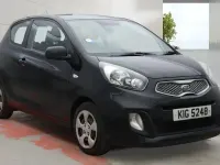 Used Kia Picanto Air 68 HP (50 kW) 2012 Black Hatchback