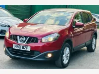 Used Nissan Qashqai +2 Acenta 117 HP (86 kW) 2011 Red SUV