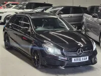 Used Mercedes CLA220 AMG 177 HP (130 kW) 2016 Black Sedan