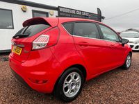 Used Ford Fiesta Titanium 2016 Red Hatchback