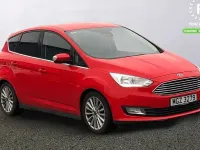 Used Ford C-MAX Titanium 101 HP (74 kW) 2019 Red MPV