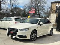 Used Audi A3 S-Line 2014 White Hatchback