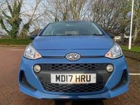 Used Hyundai i10 66 HP (48 kW) 2017 Blue Hatchback
