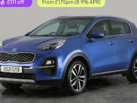 Used Kia Sportage 136 HP (100 kW) 2021 Blue SUV