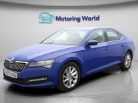 Used Skoda Superb SE 150 HP (110 kW) 2023 Blue Hatchback
