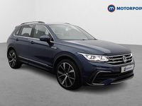 Used VW Tiguan R-line 150 HP (110 kW) 2022 Blue SUV