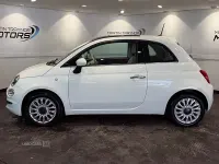 Used Fiat 500 Lounge 69 HP (50 kW) 2015 White Hatchback