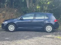 Used VW Golf VII S 122 HP (89 kW) 2013 Blue Hatchback