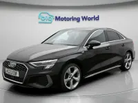 Used Audi A3 S-Line 110 HP (80 kW) 2023 Black Sedan