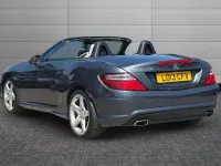 Used Mercedes SLK200 AMG 181 HP (133 kW) 2013 Tenorite grey Cabriolet