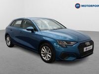 Begagnad Audi A3 2023 Blå Sedan