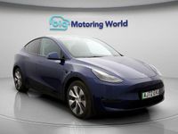Used Tesla Model Y Long Range AWD 378 kW (514 HP) 2022 Blue SUV