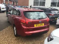 Used Kia Ceed 128 HP (94 kW) 2013 Red Hatchback