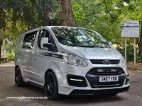 Used Ford Transit Custom Limited 170 HP (125 kW) 2017 Silver Van